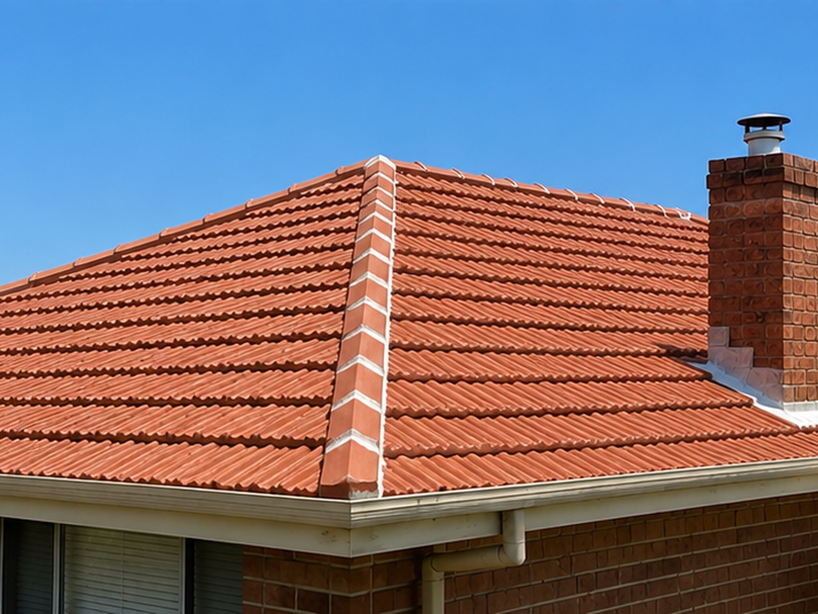Same roof fully repaired after storm